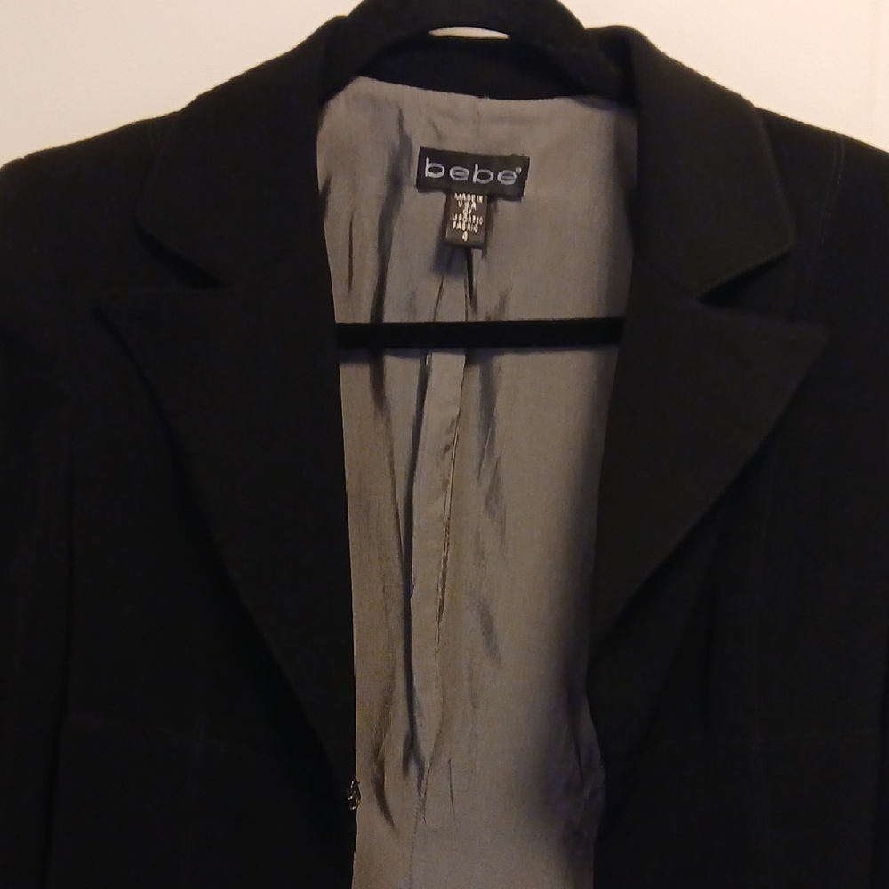 Bebe Women's Elegant Black Blazer